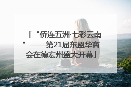 “侨连五洲·七彩云南”——第21届东盟华商会在德宏州盛大开幕
